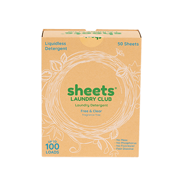 Free & Clear Laundry Detergent Sheets